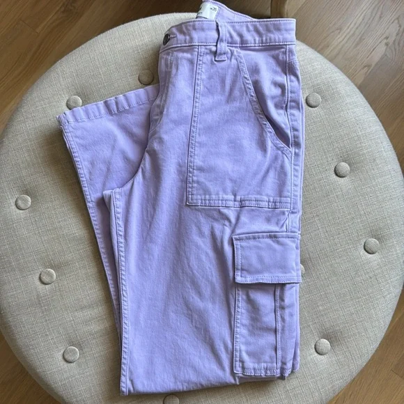 Lavender Hollister Cargo Pants - Picture 5 of 5